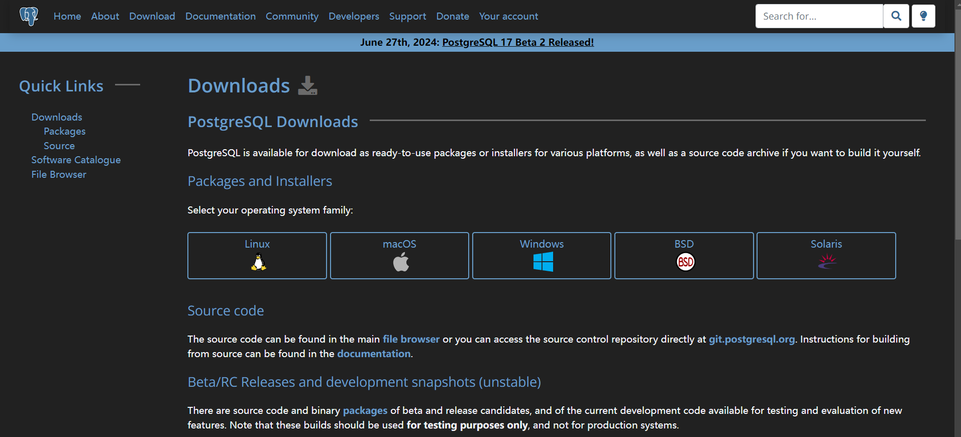 Download Page